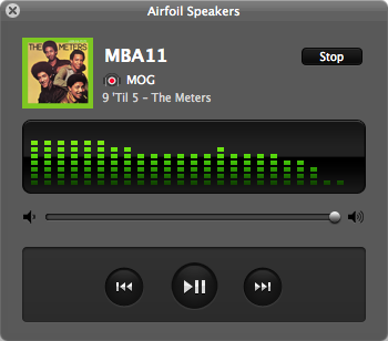 Airfoil Speakers with enhanced metadata and remote control