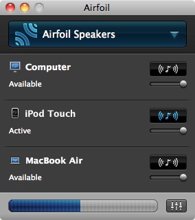 Sending to iOS via Airfoil